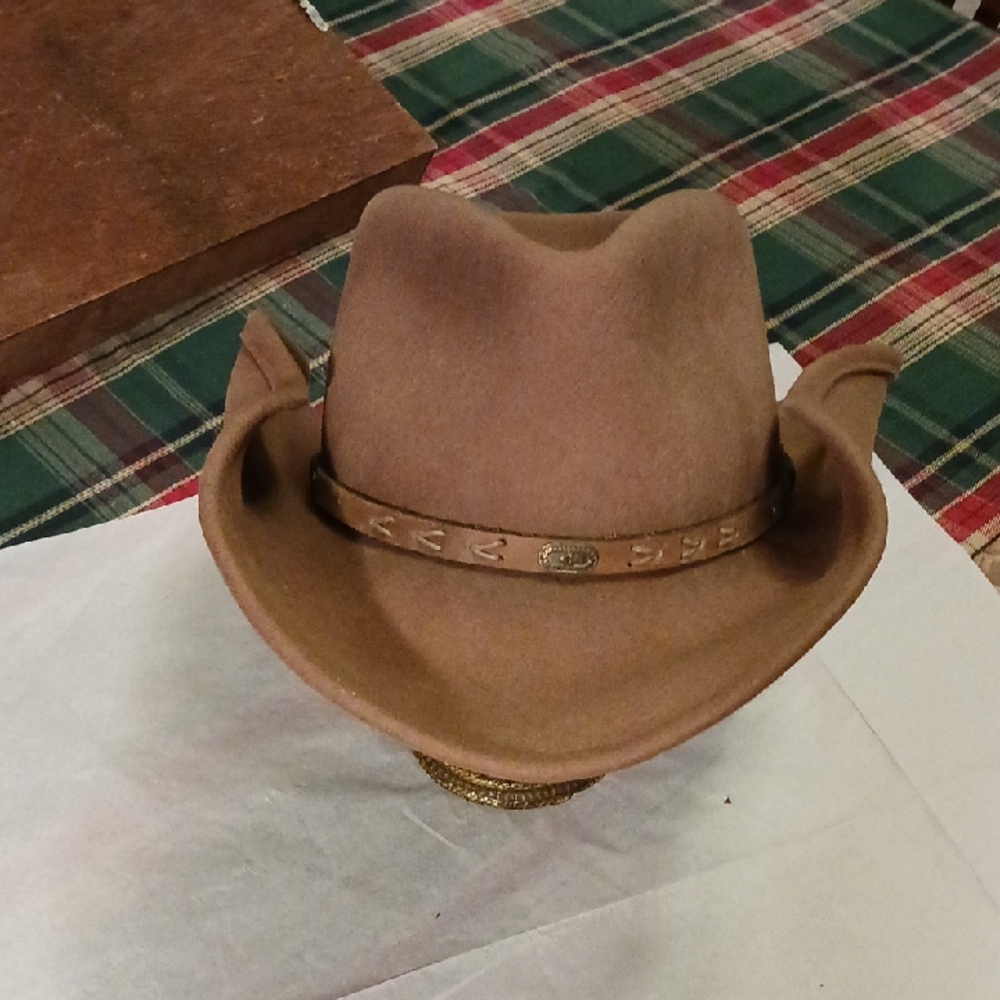 Brown Western Cattleman's Hat